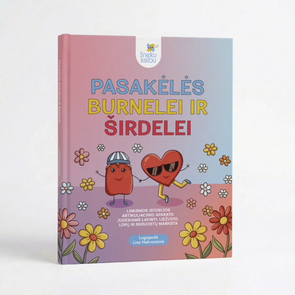 Knyga „Pasakėlės burnelei ir širdelei“