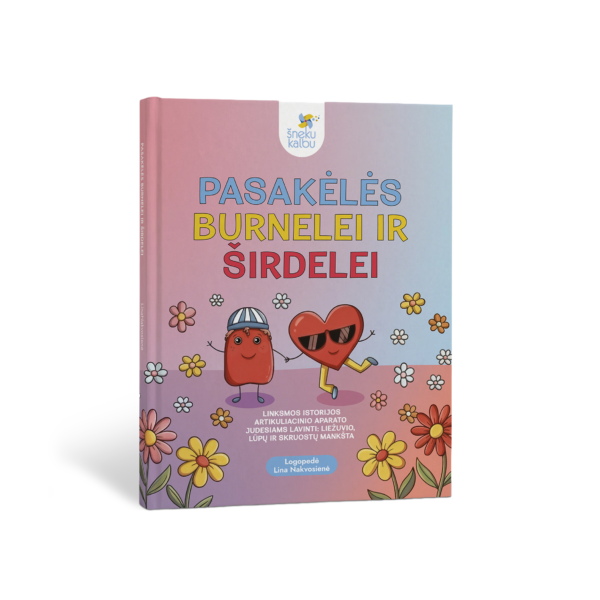 Knyga „Pasakėlės burnelei ir širdelei“