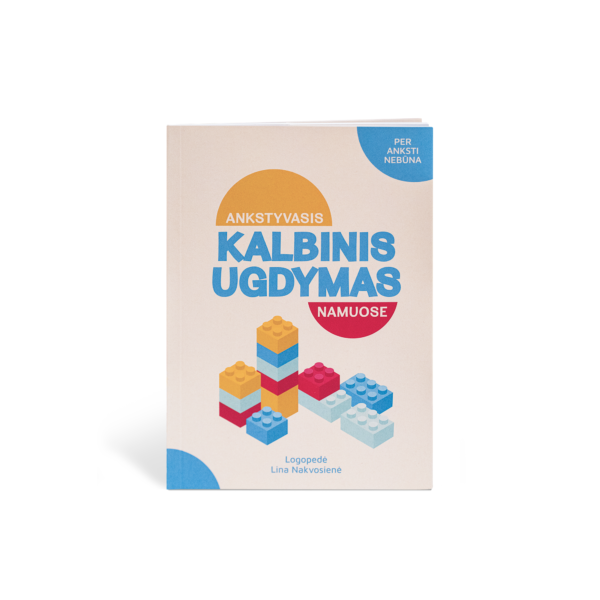 Knyga tėvams „Ankstyvasis kalbinis ugdymas namuose“